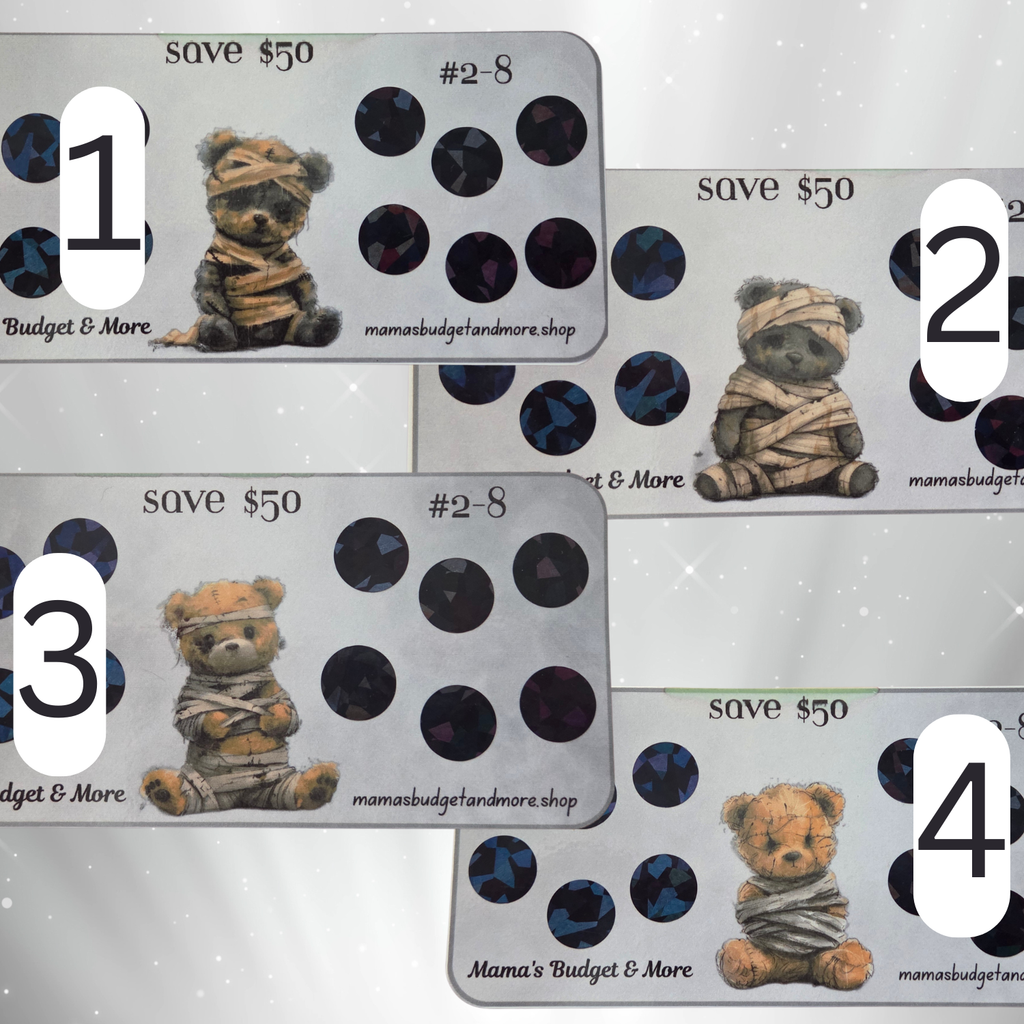 🐻🎃 Mummy Bears Savings Challenge! 🎃🐻