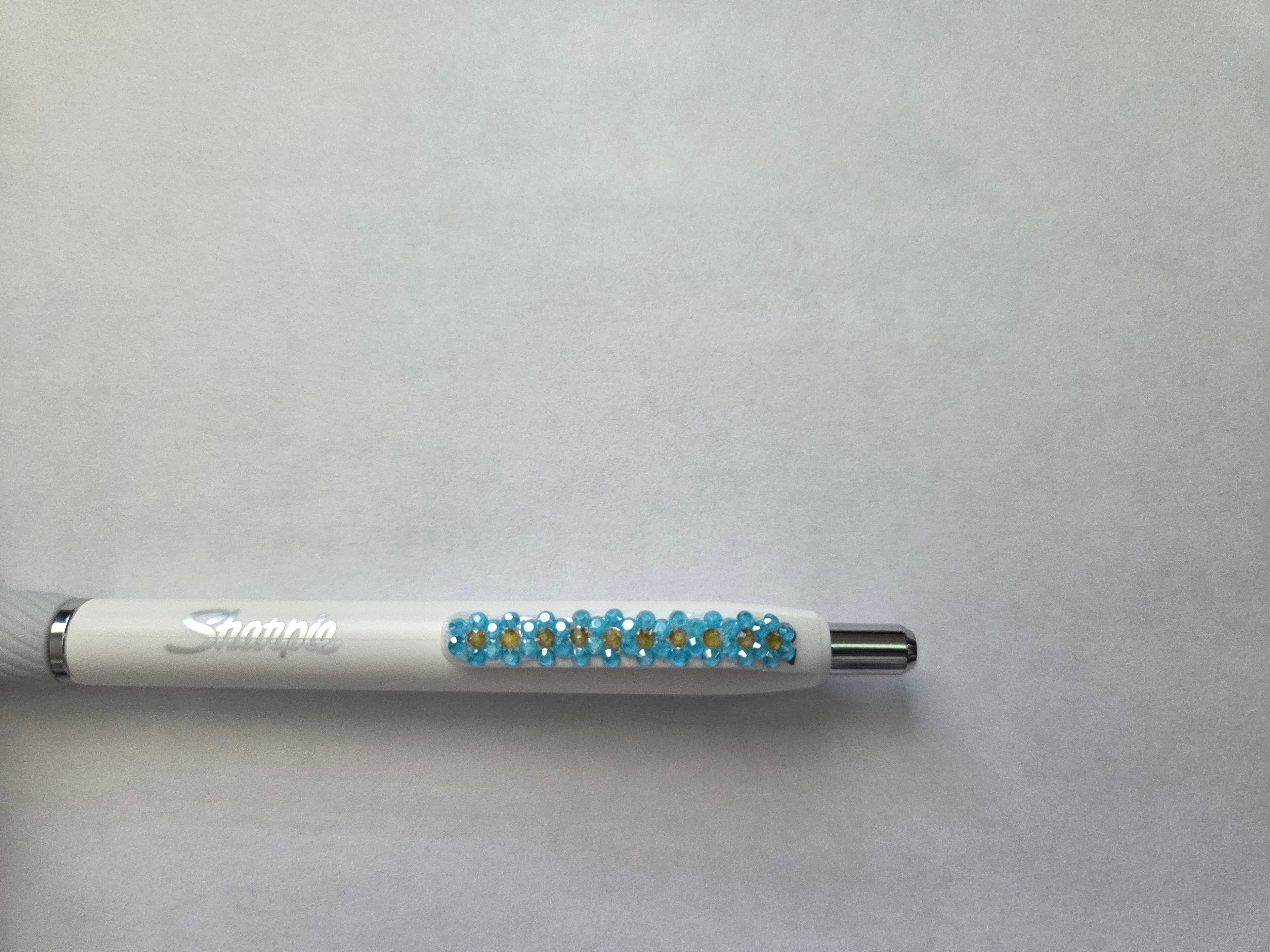 Bling Accent Click Pens