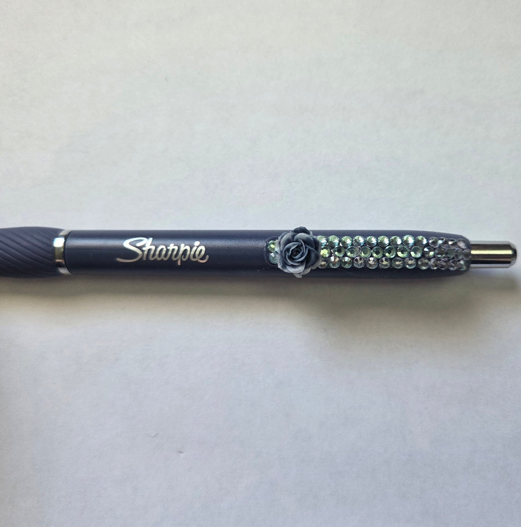 Bling Rose Click Pen