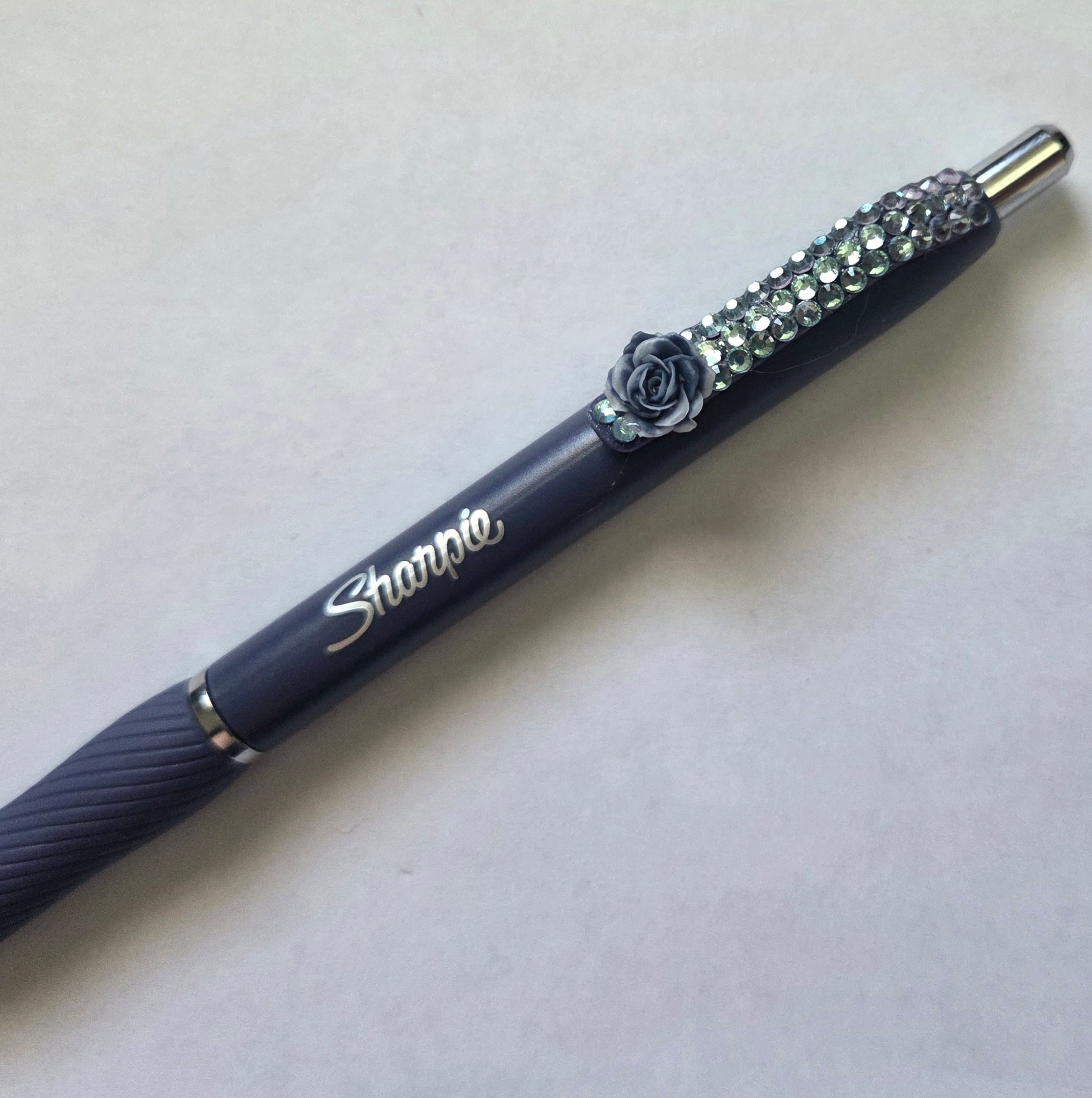 Bling Rose Click Pen