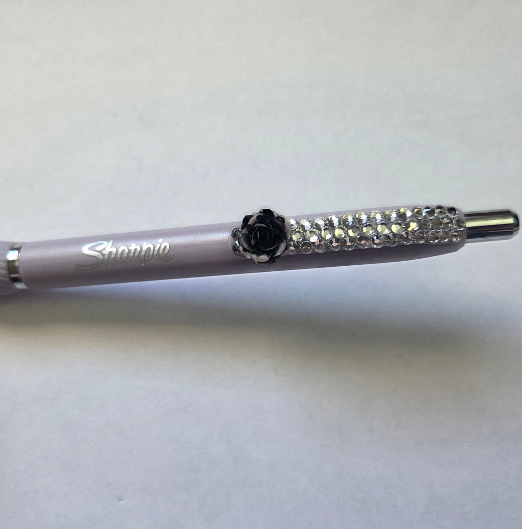 Bling Rose Click Pen