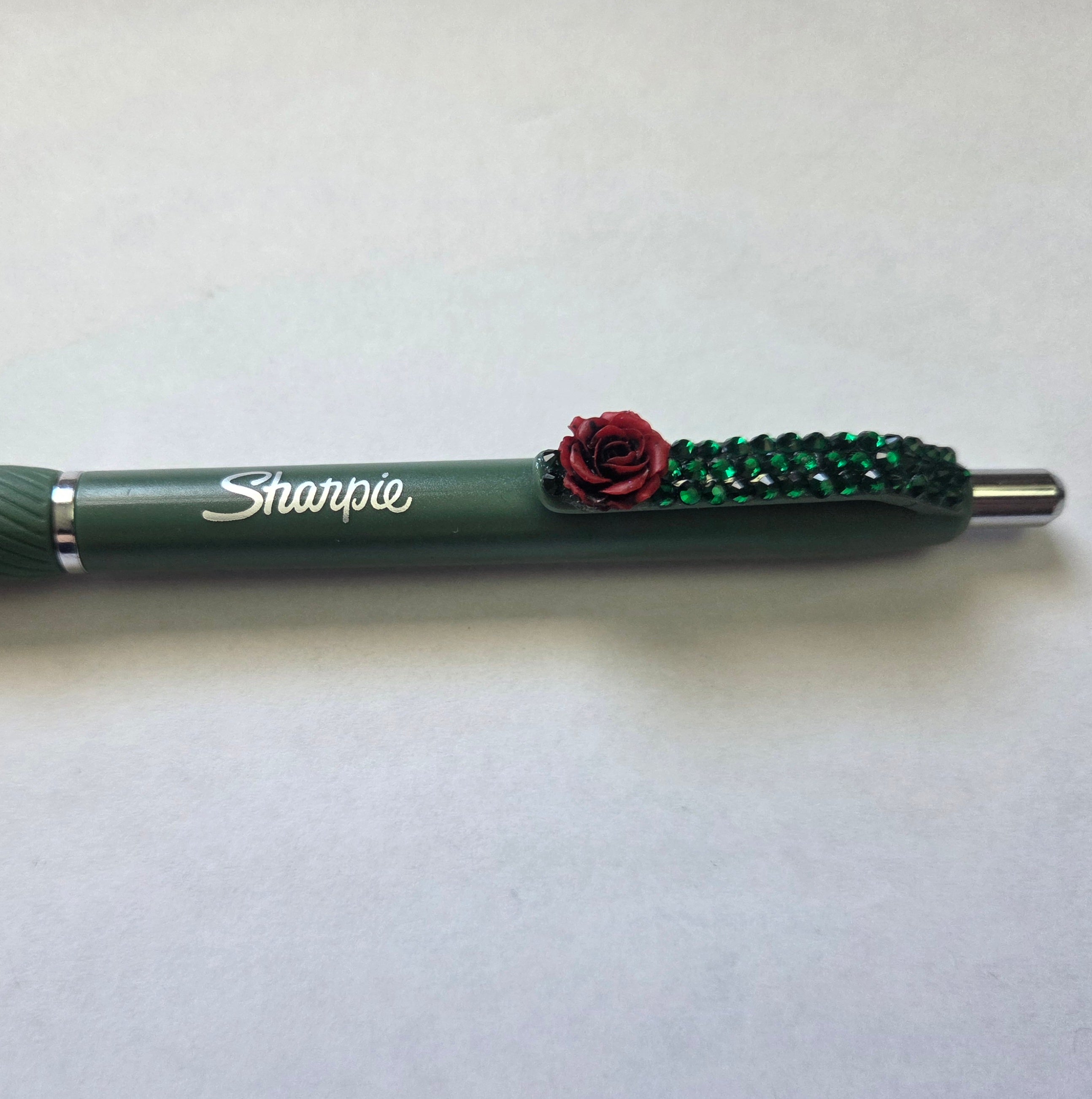 Bling Rose Click Pen