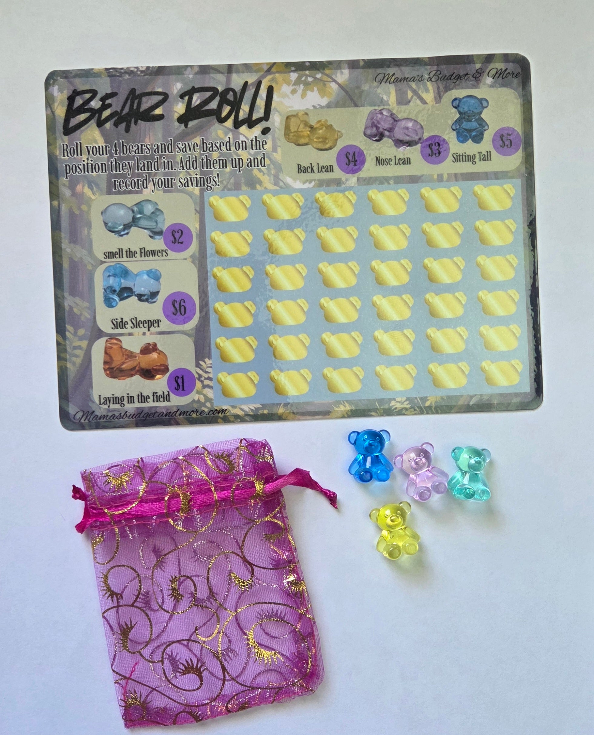 🐻🎲 Bear Roll & Save Challenge 🎲🐻