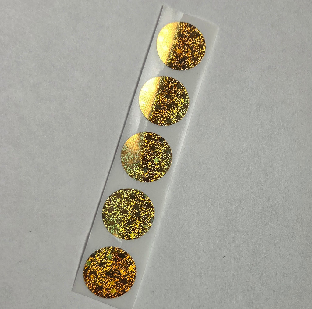 Premium Scratch-Off Sticker Dots