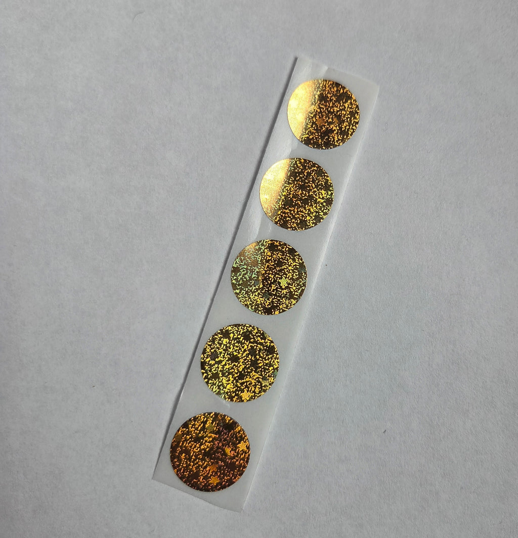 Premium Scratch-Off Sticker Dots