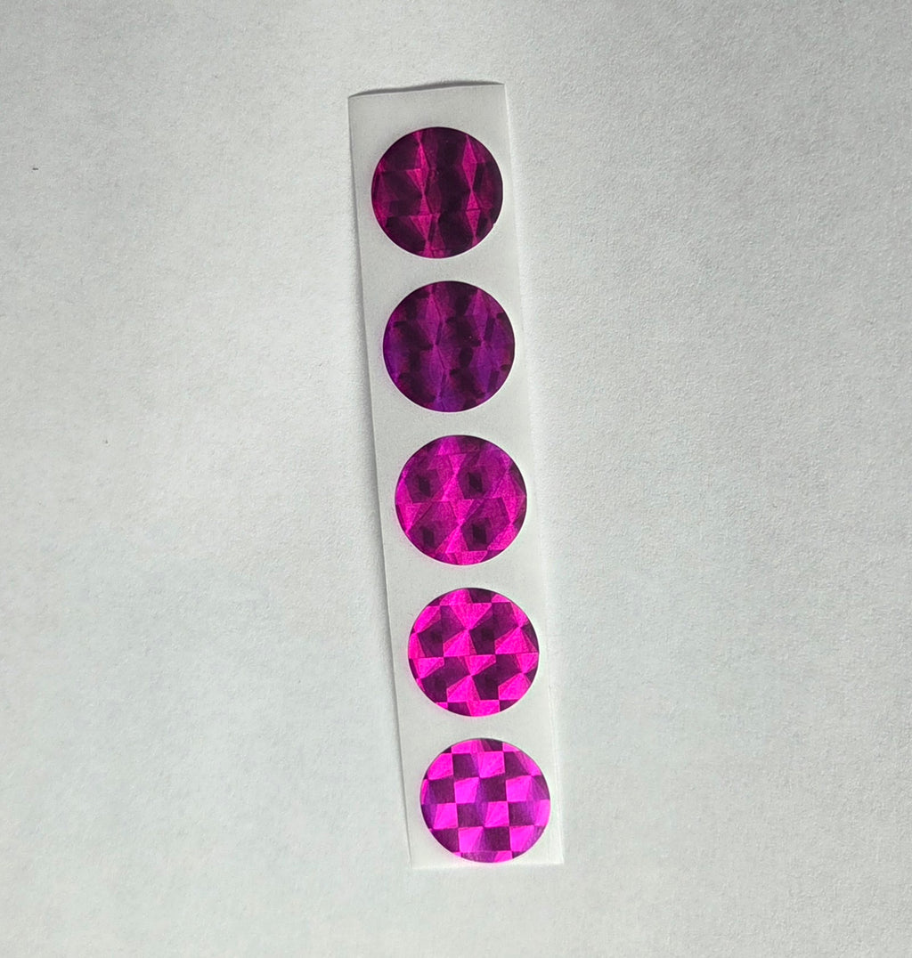Premium Scratch-Off Sticker Dots