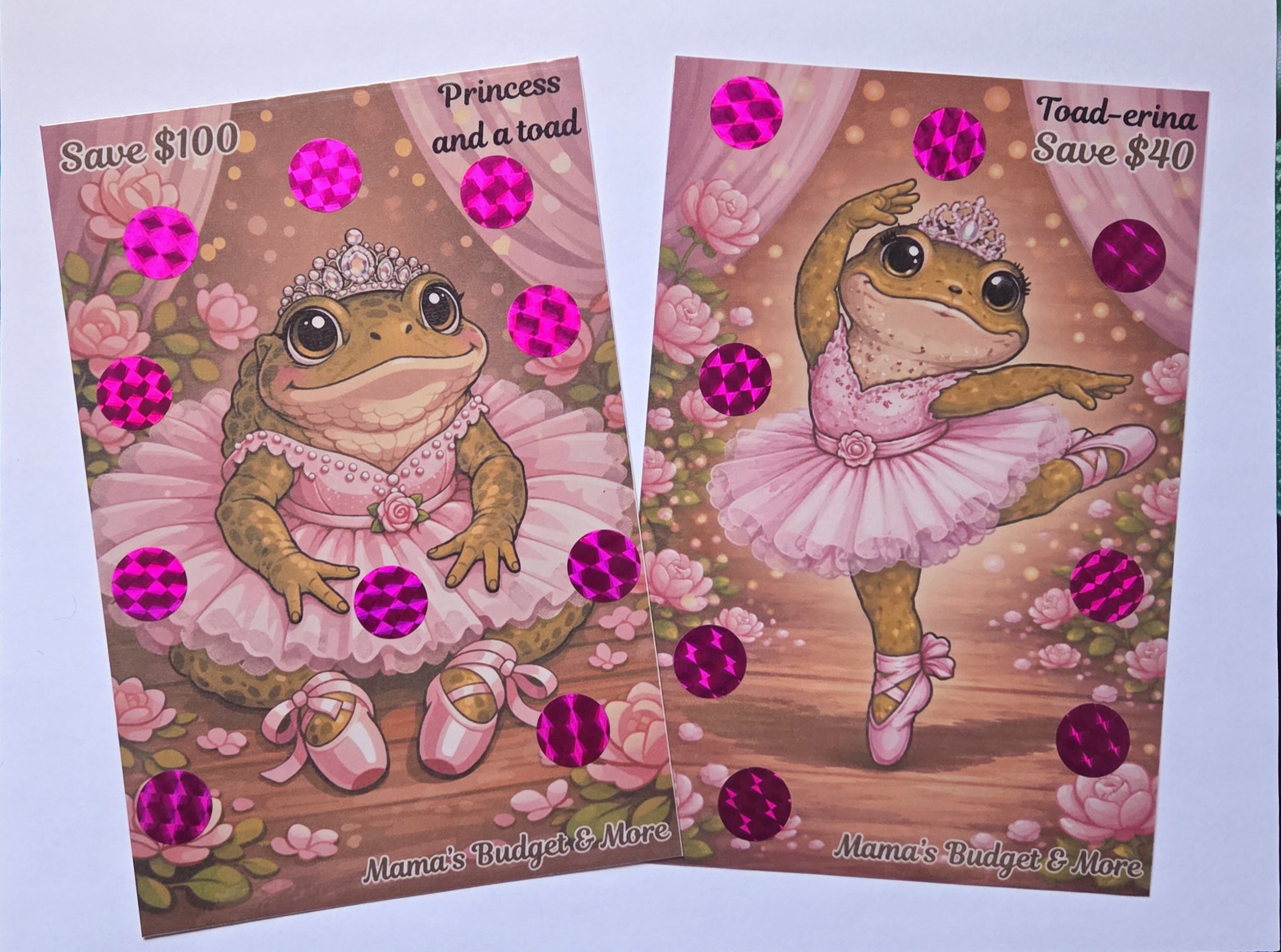 Princess & Toad-erina Scratch-Off Savings Set