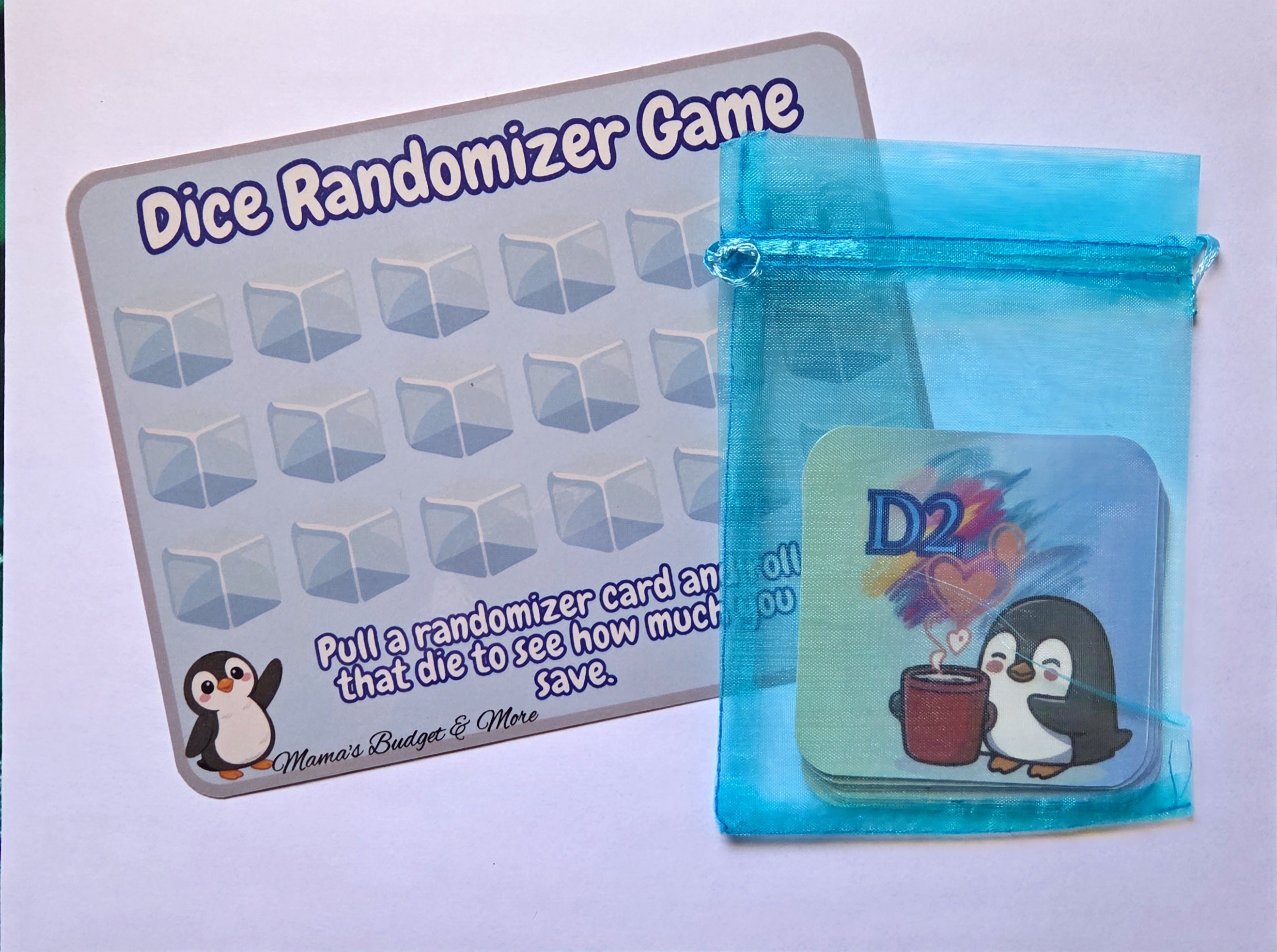 Penguin Dice Randomizer Savings Game