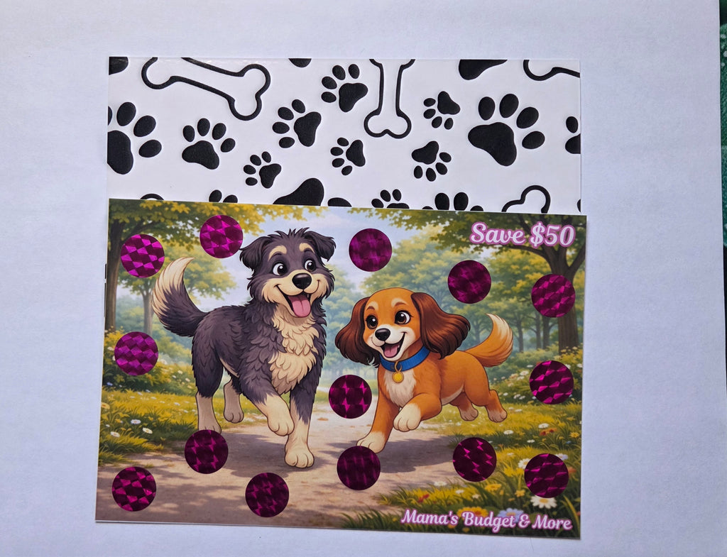 Puppy Family Scratch-Off Savings Set