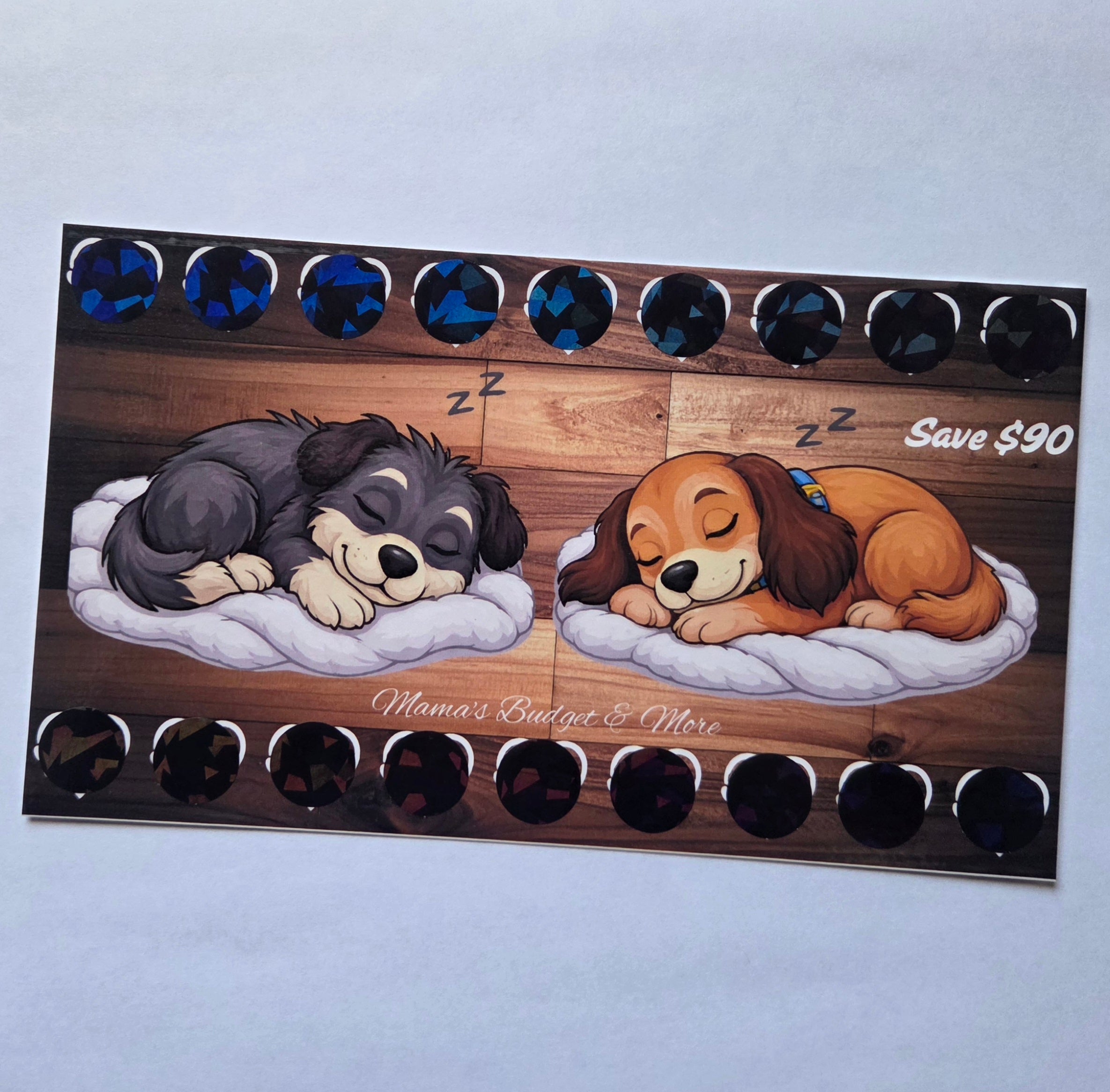 Sweet Dreams Puppy Scratch-Off Savings Challenge