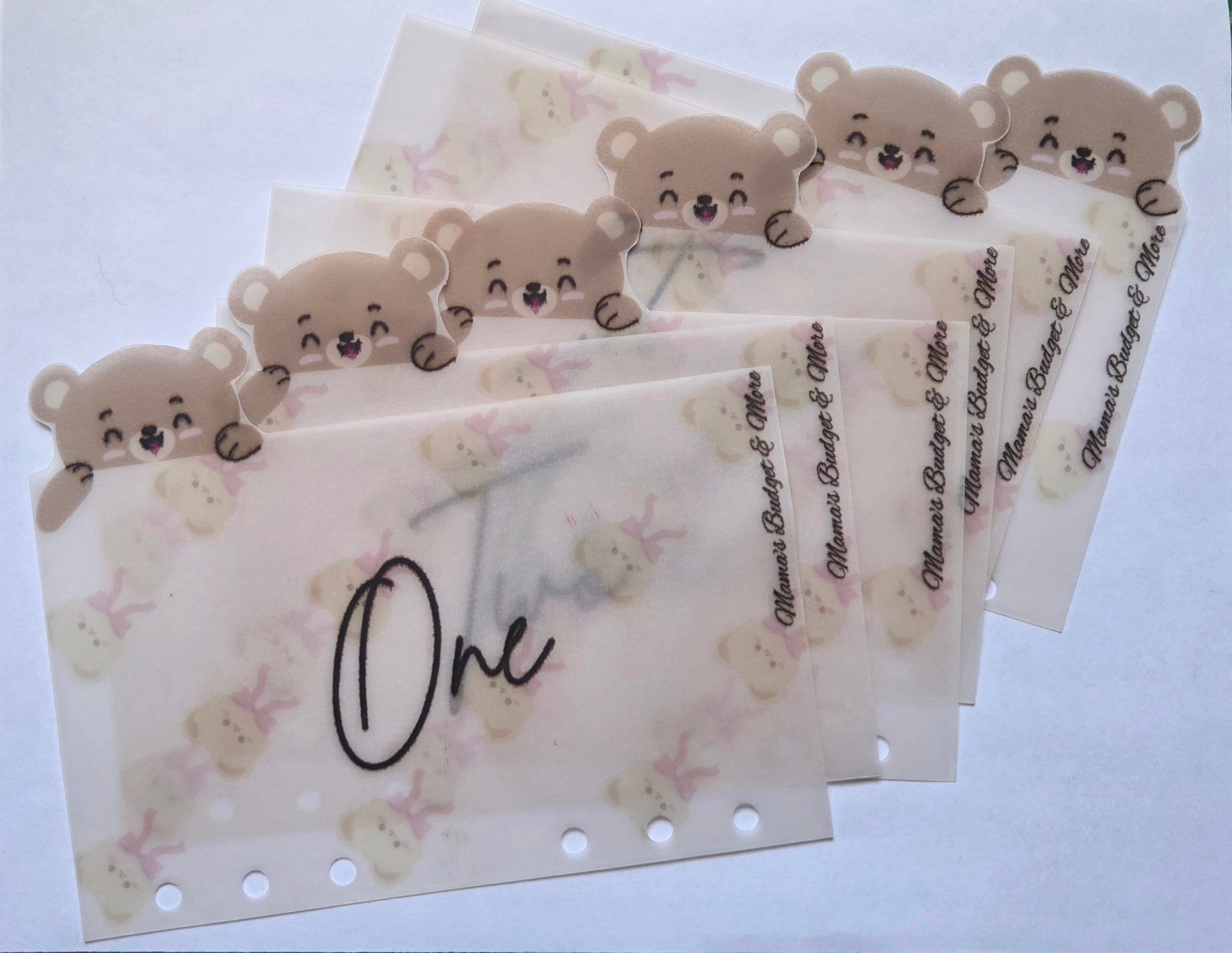 Peek-A-Boo Character Binder Dashboards