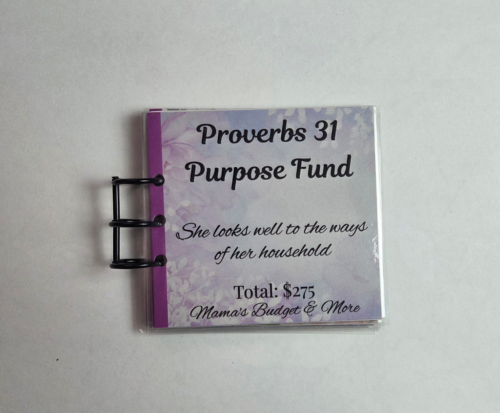 Faith-Based Savings Challenge | Proverbs 31 Purpose Fund
