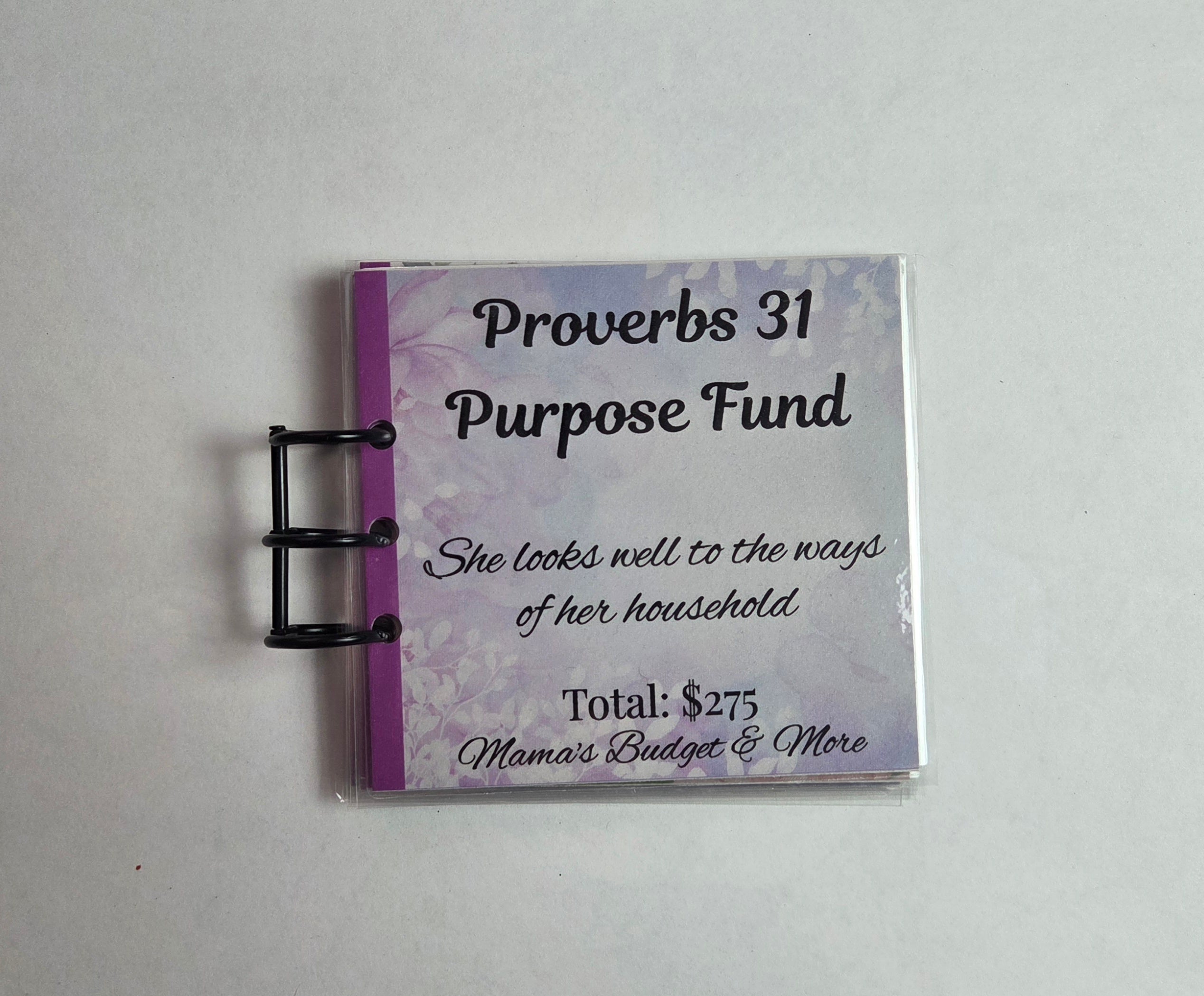 Faith-Based Savings Challenge | Proverbs 31 Purpose Fund