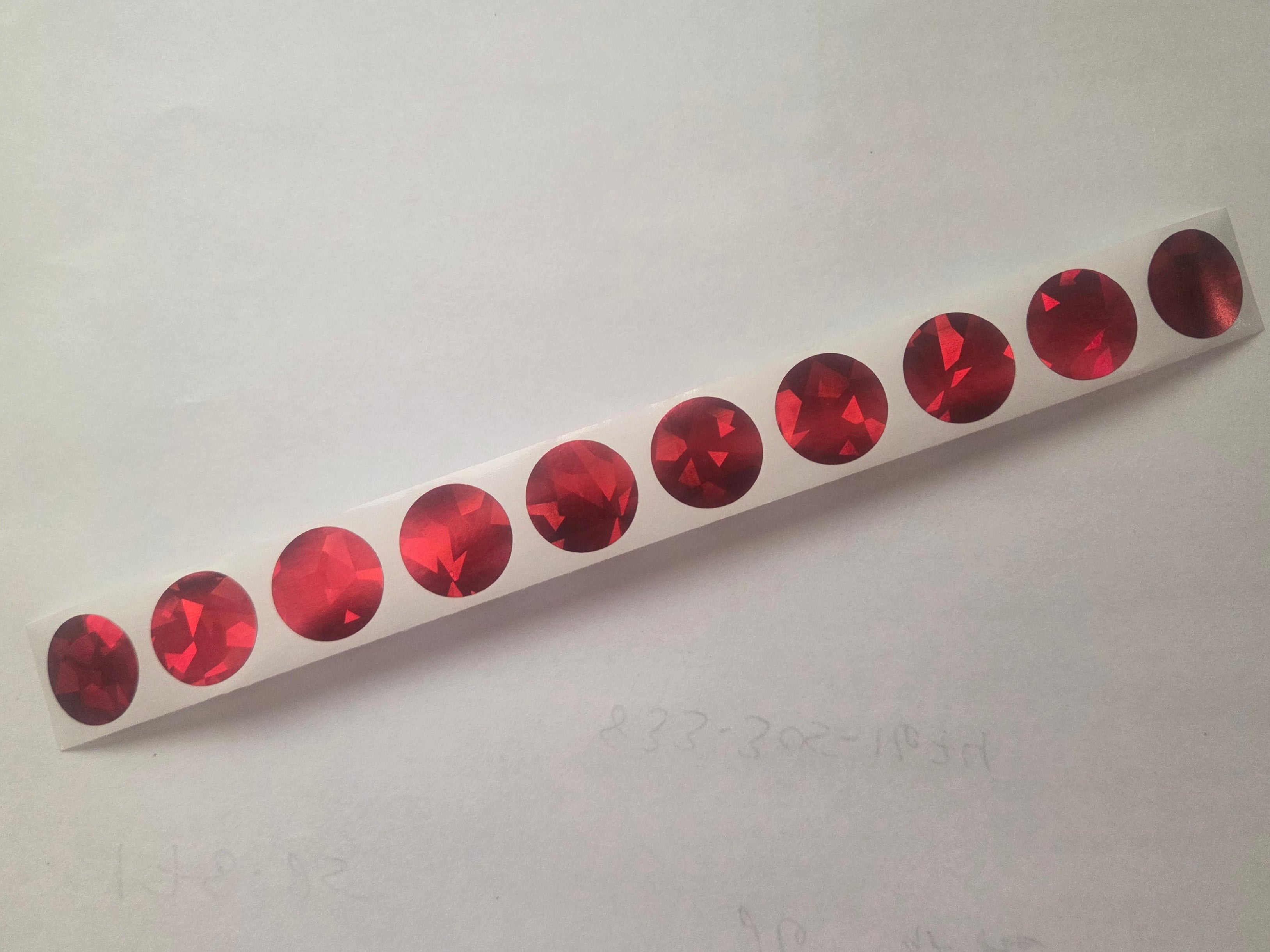 Premium Scratch-Off Sticker Dots