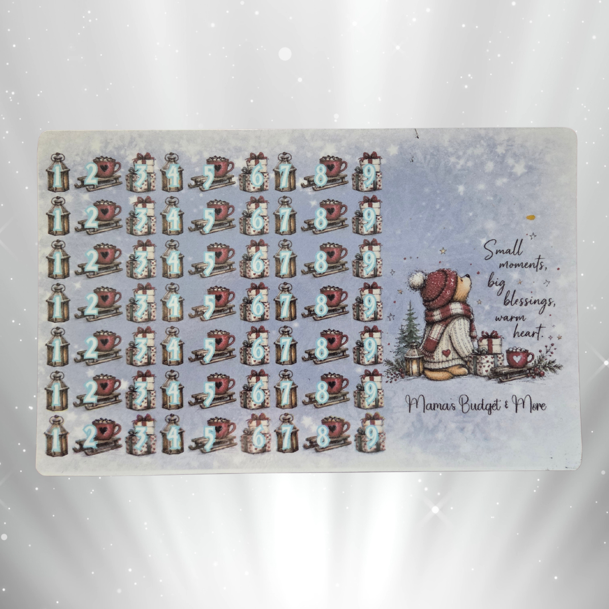 🐻🍯🎄 A Very Merry Pooh Bear Christmas Savings Challenge! 🎄🍯🐻