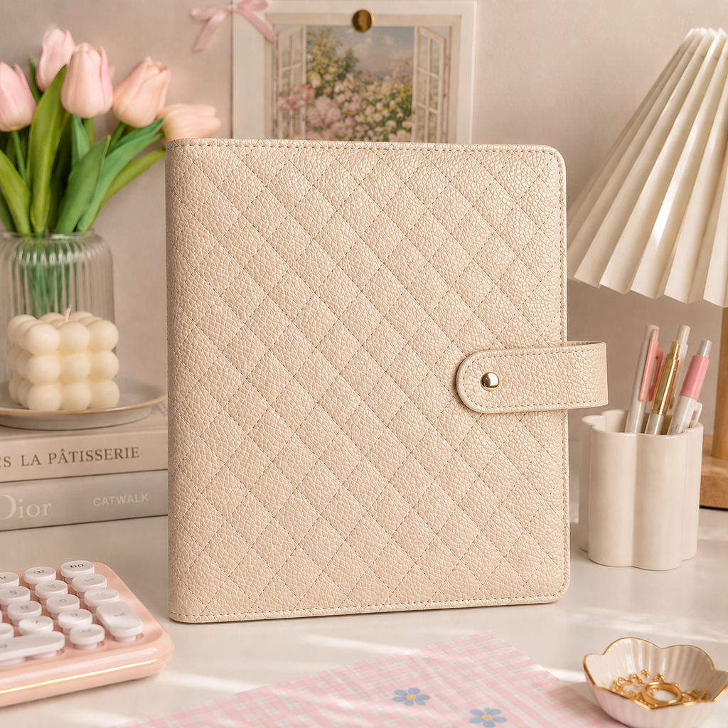Quilted Luxe A5 Binder ✨
