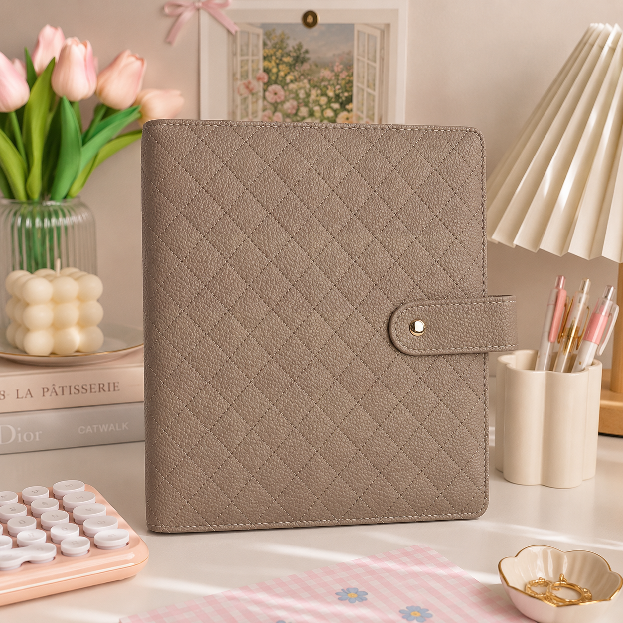 Quilted Luxe A5 Binder ✨