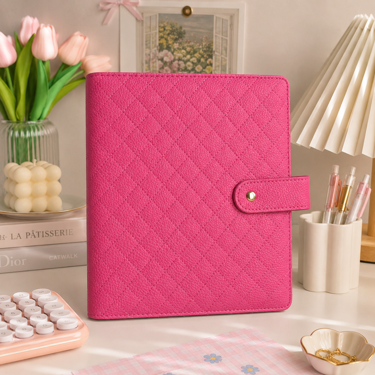 Quilted Luxe A5 Binder ✨