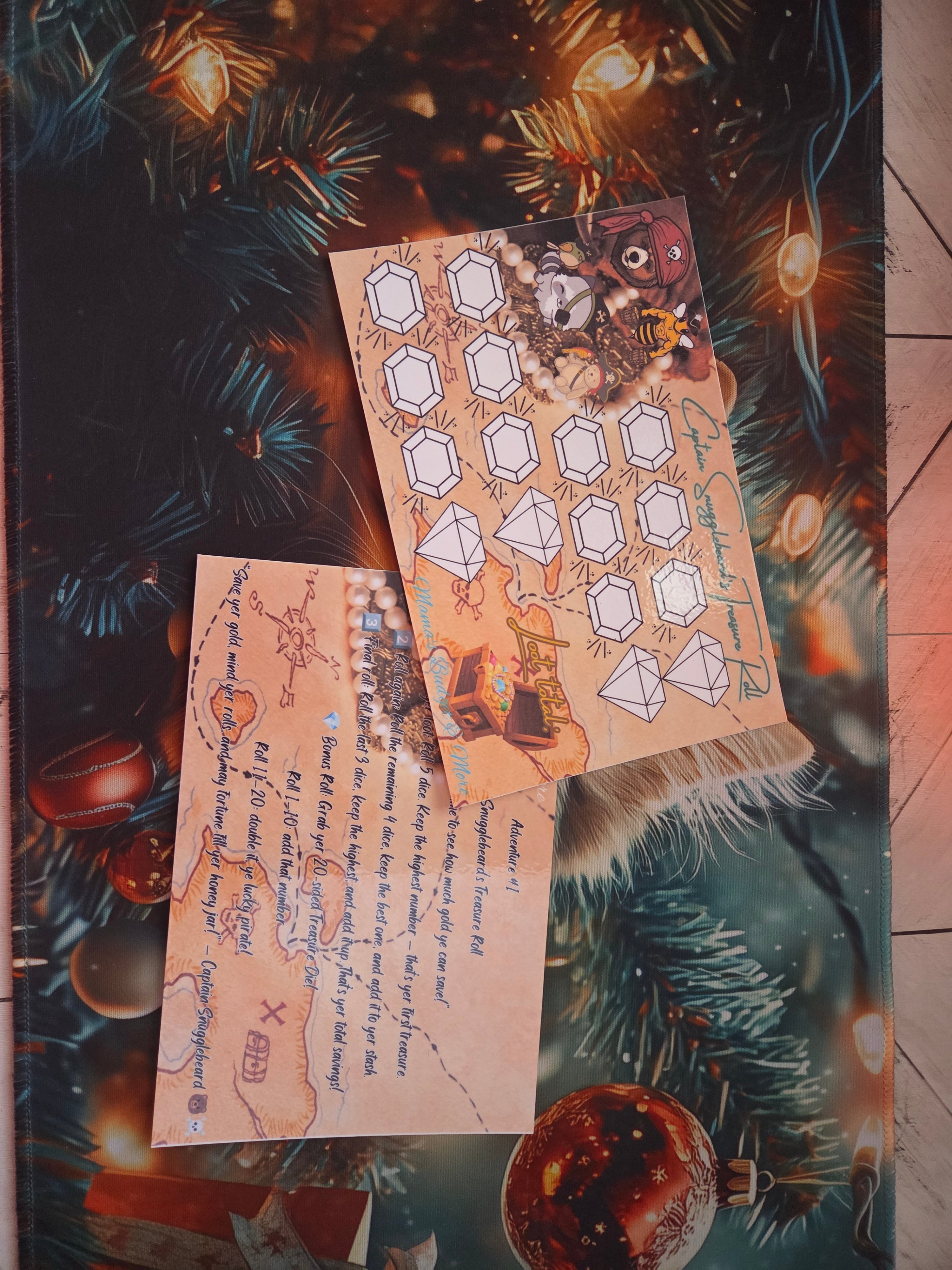 Captain Snugglebeards Treasure Roll